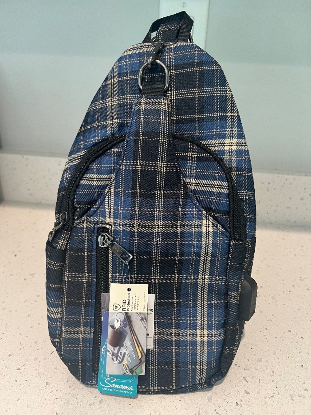 Anti Theft backpack with USB port